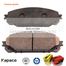 Kapaco Almofada de freio de alta qualidade D1709-8932 para Jeep Cherokee 2014